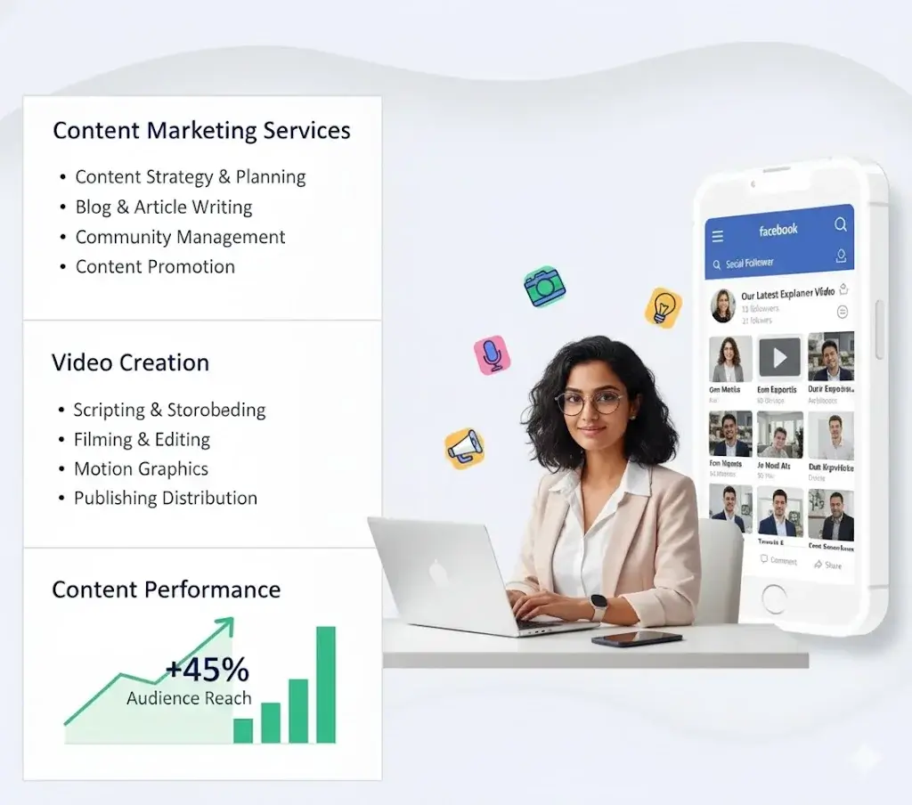 Content Marketing Services & Video Creation